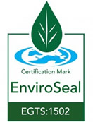 Pro-Care carries the EnviroSeal Certification Mark meaning Pro-Care uses low and zero VOC products that improve the performance and appearance of stone floors.